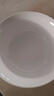 錦鳯 純白骨瓷碗米飯碗湯碗景德鎮餐具家用陶瓷大面碗湯鍋高腳碗1個(gè)裝 6英寸面碗 曬單實(shí)拍圖