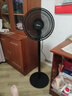 美的（Midea）【超級(jí)單品】七葉輕音立式電風(fēng)扇家用柔風(fēng)落地扇臺(tái)式桌面小型風(fēng)扇大風(fēng)量節(jié)能搖頭宿舍電扇 SAF30AB 曬單實(shí)拍圖