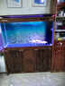 閩江大型新中式客廳家用落地魚缸水族箱辦公室招財免換水底濾龍魚缸 【4代】酸枝木 【2代玩家款】120長*38寬*148高送豪華套餐 曬單實拍圖