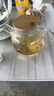 鳴譽(yù)玻璃煮茶壺泡茶專(zhuān)用耐熱玻璃壺家用炭燒水壺明火電陶爐煮茶冷水壺 1.8L花茶水壺【高硼硅可明火加熱】 曬單實(shí)拍圖