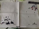 得力（deli）熊貓書(shū)畫(huà)書(shū)法毛氈墊毛筆字羊毛氈文房四寶宣紙硯臺(tái)毛筆字墊布 卡通毛氈文房毛氈40*60cm父親節(jié) 曬單實(shí)拍圖