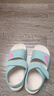 阿迪達(dá)斯 （adidas）Adidas夏男女童魔術(shù)貼沙灘露趾涼鞋GW0344 ID3379 33 碼1/適合腳長(zhǎng)200mm 曬單實(shí)拍圖