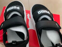 彪馬（PUMA）緩震中底魔術(shù)貼透氣涼鞋男女夏季休閑拖鞋SANDAL395429 黑色-白-07 43 曬單實拍圖