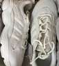 adidas「增嗨鞋」HAIWEE復(fù)古厚底增高老爹鞋男女阿迪達(dá)斯三葉草   白/淺米色（推薦選大半碼）   40.5 曬單實(shí)拍圖
