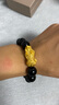 金喜晟 黃金貔貅手鏈男士3d硬足金999轉(zhuǎn)運(yùn)珠皮丘手串女貔恘手鐲七夕禮物 大號(hào)單只貔貅（無(wú)金珠 ） 金重約3g 曬單實(shí)拍圖