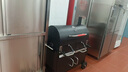 FIREPLUS燒烤爐戶外燒烤架家用多功能電動(dòng)美式悶烤爐庭院BBQ爐子商用木炭 烏列【烤爐+工具箱套裝】 曬單實(shí)拍圖