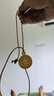 中國黃金（CHINA GOLD）黃金項(xiàng)鏈女款百搭足金八寶羅盤吊墜520情人節(jié)生日禮物送老婆媽媽 八寶羅盤項(xiàng)鏈【棕繩】 約4g 曬單實(shí)拍圖