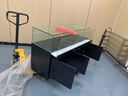 信京玻璃展臺(tái)柜臺(tái)古玩珠寶展示柜臺(tái)產(chǎn)品展示柜中島臺(tái)手機(jī)柜臺(tái)收銀臺(tái) 曬單實(shí)拍圖