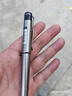 得力0.5mm子彈頭拔帽商務中性筆水筆簽字筆 辦公用品 黑色12支/盒S95 曬單實拍圖