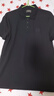 MANGANO曼加龍男裝夏新款POLO衫商務通勤潮流百搭短袖 黑色 52 (180/100A) 曬單實拍圖