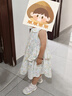 戴維貝拉（DAVE＆BELLA）2025新款夏裝女童連衣裙洋氣兒童背心裙甜美女寶寶裙子小童公主裙 白底印花【現(xiàn)貨】 110 cm（建議身高100-110cm） 曬單實(shí)拍圖