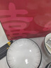 千夜碗具套裝2025碗盤(pán)餐具整套家用陶瓷碗盤(pán)餐具套裝喬遷碗筷套裝送禮 55件套【10人食】 曬單實(shí)拍圖
