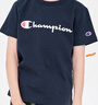 Champion【涼感科技】冠軍男女童短袖T恤2025夏季新款大小童親子裝上衣 曬單實拍圖