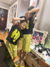 G.DUCKKIDS小黃鴨男童夏裝套裝2024新款兒童衣服韓版時(shí)尚一歲寶寶運(yùn)動(dòng)兩件套 黑色 90 尺碼1~2歲【 80-90cm】 曬單實(shí)拍圖