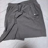 皮爾卡丹（pierre cardin）2025新款冰絲短褲男士速干運(yùn)動休閑夏季健身跑步薄五分褲子 黑色+灰色 3XL （150-165斤） 曬單實(shí)拍圖