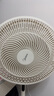 美的（Midea）【品質(zhì)推薦】七葉輕音柔風(fēng)電風(fēng)扇/家用省電落地扇/臺式電扇/廣角搖頭節(jié)能宿舍小型風(fēng)扇 SAE35CA 曬單實拍圖