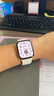 Apple/蘋果 Watch Series 10 智能手表GPS款42毫米玫瑰金色鋁金屬表殼淡桃粉色運(yùn)動型表帶S/M MX1R3CH/B 曬單實(shí)拍圖