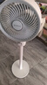 艾美特（AIRMATE）【小暴風】空氣循環(huán)扇大風量搖頭電風扇家用臺式落地扇升級加高換氣輕音柔風小風扇 FA18-X115 曬單實拍圖
