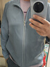 Navigare意大利小帆船男士防曬衣25春夏季新品薄款透氣夾克休閑風(fēng)立領(lǐng)外套 玄武巖灰 L 曬單實(shí)拍圖