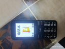 金立（Gionee）老年人手機4G全網通全新款老年機超長待機 大聲大字大按鍵學生按鍵功能機G510  黑色 曬單實拍圖
