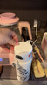 富光智能指紋杯解鎖密碼兒童保溫杯學(xué)生316L吸管水杯子禮物男女480ml 曬單實(shí)拍圖