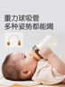 世喜吸管奶瓶1-3歲直飲杯嬰兒ppsu一12個(gè)月以上寶寶300ml帶重力球手柄 曬單實(shí)拍圖