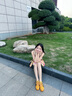 CAMILA KSENIA德訓(xùn)鞋女2025新款夏季休閑百搭運動鞋真皮復(fù)古阿甘鞋內(nèi)增高德訓(xùn)鞋 黃色 38 曬單實拍圖