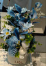 赟婭北歐仿真花假花客廳臥室桌面擺件花藝餐桌花家居玄關(guān)茶幾裝飾盆栽 life花瓶+晴空萬里花束組合 曬單實拍圖