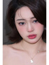 MITHAOL雙葫蘆白貝母項鏈女 輕奢高級感銀鍍18K鎖骨鏈情人節禮物送女友 雙葫蘆項鏈【順豐空運代寫(xiě)賀卡】 【送禮更顯愛(ài)意】 曬單實(shí)拍圖