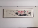 宋禮庭 SOGLYTIN牡丹花客廳掛畫國畫新中式裝飾畫臥室高檔名家水墨畫富貴有余 【235x60CM】 曬單實拍圖