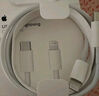 Apple/蘋果 USB-C轉(zhuǎn)閃電接口充電線 -1米 蘋果充電線手機(jī)充電線原裝充電線適用于閃電接口iPhone/iPad 曬單實拍圖