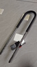 虎頓（HOTUN）玻璃門鎖U型鎖鎖具商鋪店面門插鎖推拉門玻璃鎖長鎖u形鎖A01-420 曬單實(shí)拍圖