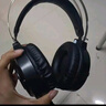 惠普（HP）H100游戲耳機頭戴式耳麥帶麥克風(fēng)電競網(wǎng)吧有線(xiàn)耳機游戲吃雞三角洲行動(dòng)聽(tīng)聲辨位 3.5mm+USB黑 曬單實(shí)拍圖