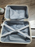 貝初眾行李箱14寸小型春秋航空登機箱20x30x40女款高顏值密碼拉桿旅行箱 珍珠白-14寸「時尚輕便 可上飛機」品質升級 特價航空免托運箱「適合1~3天短途出行」 曬單實拍圖