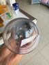 Foyes搖搖杯健身蛋白粉BOTTLE運動(dòng)水杯子SHAKER帶刻度彈簧攪拌球食品級 Foyes 透明色 500ml 搖搖杯 曬單實(shí)拍圖