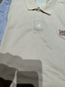 Lee春夏標(biāo)準(zhǔn)版型防曬紫外線刺繡logo涼感短袖男女同款情侶polo衫 卡其色 S 曬單實(shí)拍圖