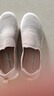 斯凱奇（Skechers）女鞋夏季舒適透氣一腳蹬休閑健步鞋輕便軟底單鞋平底懶人鞋104486 曬單實(shí)拍圖