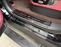 華飾適用問界M8汽車用品改裝門檻條踏板防刮防護(hù)板車身裝飾配件25款 【黑鈦-10件套】內(nèi)外置門檻條+內(nèi)外置后護(hù)板 25款問界M8專用 曬單實(shí)拍圖