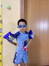 李寧兒童游泳圈臂圈成人水袖氣囊手大人寶寶浮漂泳袖游泳裝備神器男女 兒童手臂浮圈 小鯊魚-加厚雙氣囊 曬單實(shí)拍圖