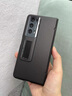 殼潮界榮耀Magic Vs3手機殼新款V3折疊屏納帕真皮magic v5中軸全包保護套Vs5超薄支架殼膜一體防窺防摔 【絨黑色-高清款】頭層牛皮-殼膜一體 榮耀Magic Vs3 曬單實(shí)拍圖