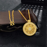 領(lǐng)豐金（LING FENG GOLD）領(lǐng)豐金 足金9999實(shí)心八卦幣黃金平安扣吊墜飾品送禮 10g八卦幣（送禮盒） 曬單實(shí)拍圖