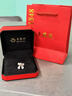 老鳳祥水滴淚耳夾小眾設(shè)計925純銀潮耳環(huán)高級感耳墜精致輕奢耳飾耳釘女 【老鳳祥禮盒】水滴淚耳夾 曬單實拍圖