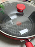 特福（Tefal）炒鍋家用不粘鍋佳溫紅心炒菜鍋煎炒鍋平底鍋電磁爐燃?xì)庠钔ㄓ贸村?紅心不粘炒鍋【帶蓋】 32cm 曬單實(shí)拍圖