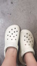 卡駱馳（crocs）經(jīng)典泡芙Clog男女一腳蹬懶人沙灘鞋 CR207521-2Y2 37 曬單實(shí)拍圖