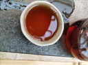 坦呈2014頭春普洱茶熟茶十年陳景邁山古茶熟普洱茶餅茶云南七子餅茶葉 [嘗鮮]2014景邁熟茶357克 曬單實(shí)拍圖