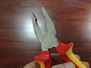 凱尼派克（KNIPEX）絕緣鋼絲鉗7.5寸190mm德國工具鉻釩絕緣重型老虎鉗01 06 190 曬單實拍圖