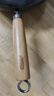 愛(ài)仕達(dá)（ASD）炒鍋無(wú)涂層輕量不易銹小鐵鍋輔食鍋28cm燃?xì)怆姶艩t通用CF28F8WG 曬單實(shí)拍圖