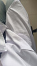 西仕盾 長袖白大褂 短袖款L碼 醫(yī)生實驗室用化學(xué)工作服男女學(xué)生 曬單實拍圖