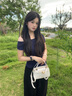 CinvaiKrose【葉一茜同款】凱莉包包女款2025年手提斜挎包生日七夕情人節(jié)禮物 奶油白【送女友老婆走心實用】 曬單實拍圖