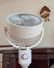艾美特（AIRMATE）【小暴風(fēng)】空氣循環(huán)扇大風(fēng)量搖頭電風(fēng)扇家用臺(tái)式落地扇升級(jí)加高換氣輕音柔風(fēng)小風(fēng)扇 FA18-X115 曬單實(shí)拍圖
